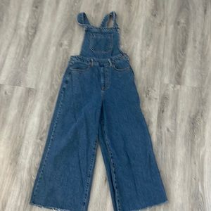 Denim overalls